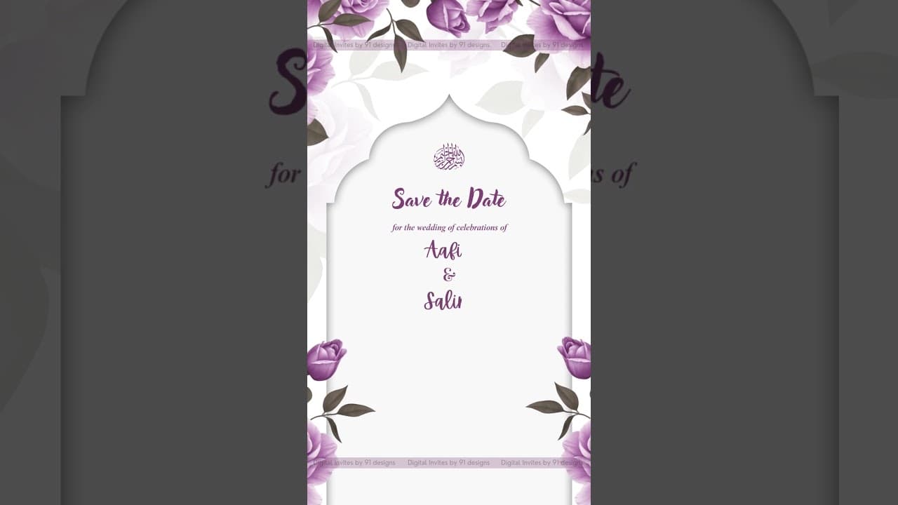 ENGAGEMENT INVITATION CARD DSTD022