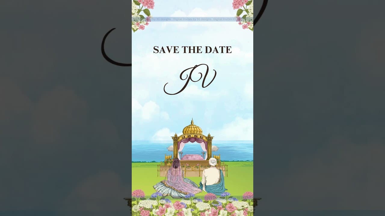 ENGAGEMENT INVITATION CARD DSTD030