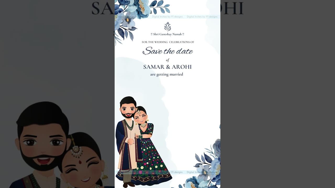 ENGAGEMENT INVITATION CARD DSTD021