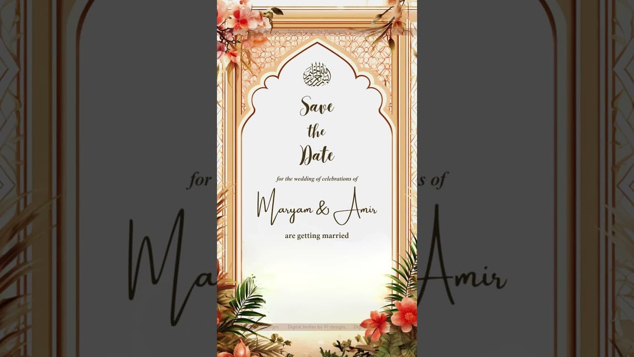 ENGAGEMENT INVITATION CARD DSTD023