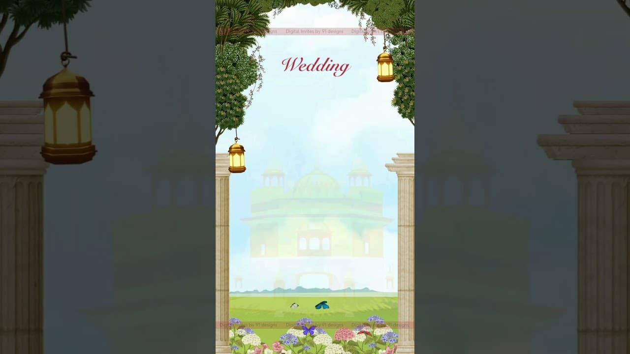 Wedding invitation (DWC012)