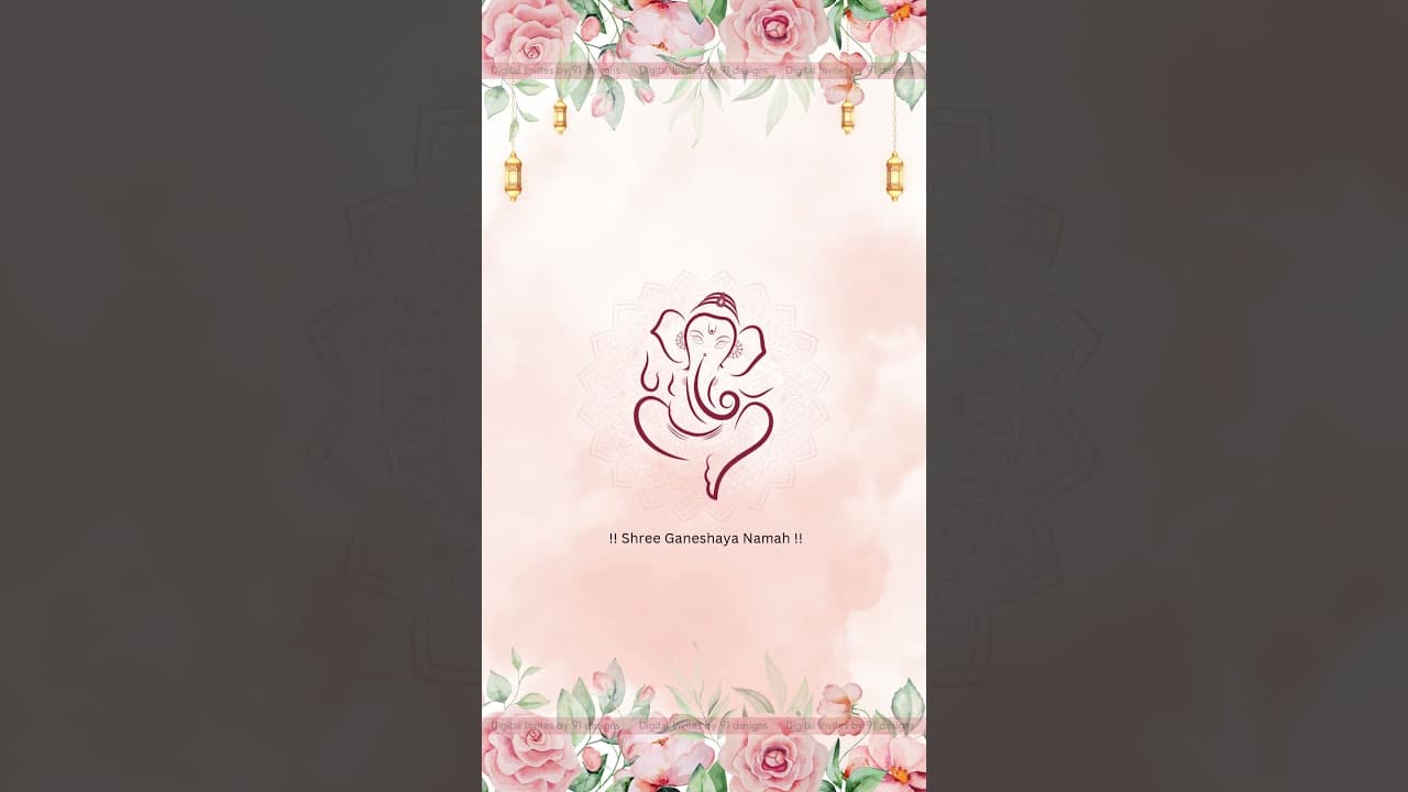 25th Anniversary invitation (SKU Code: DAC009)