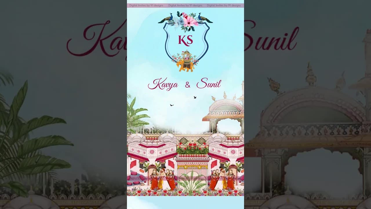 Wedding invitation (DWC019)
