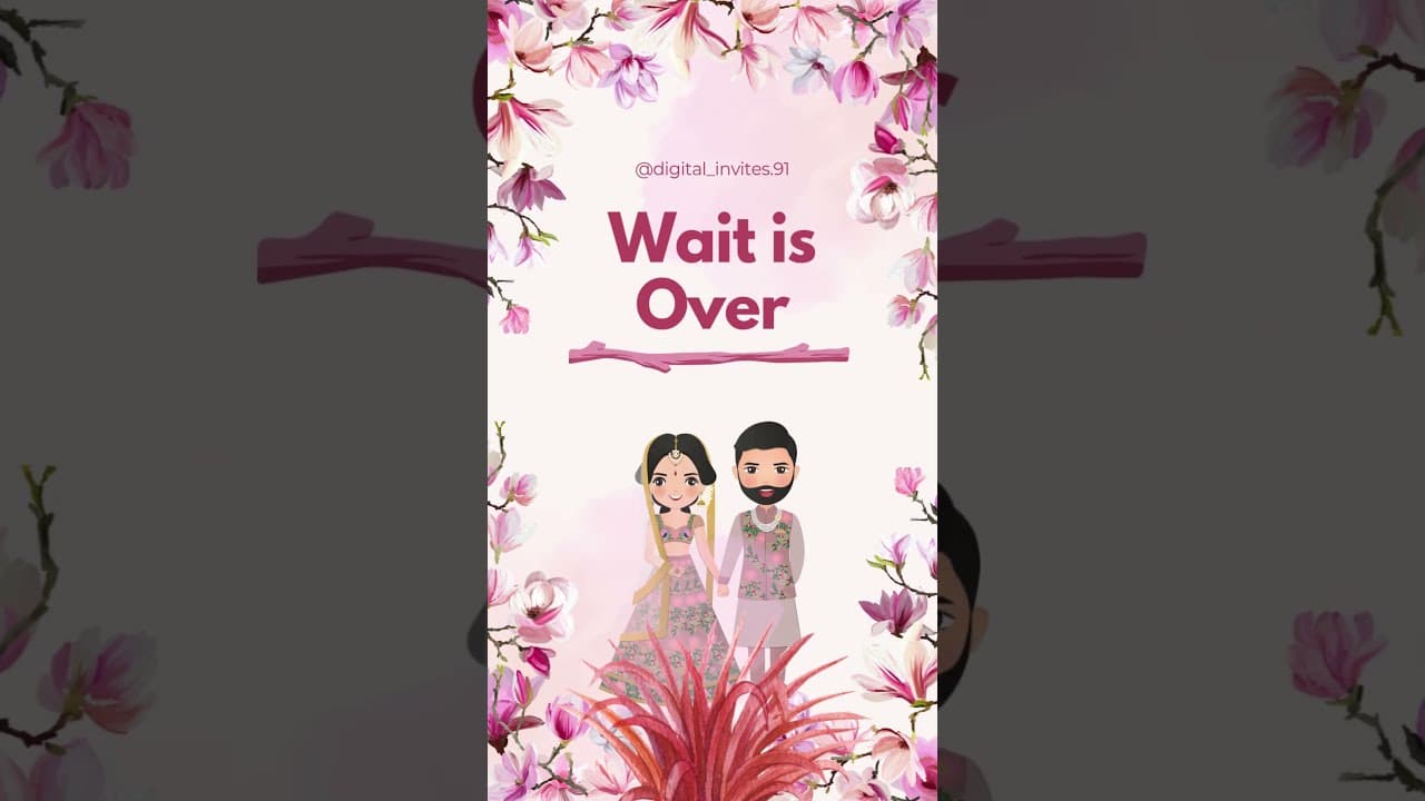 Save the date Beautiful invitation #ecofriendlywedding