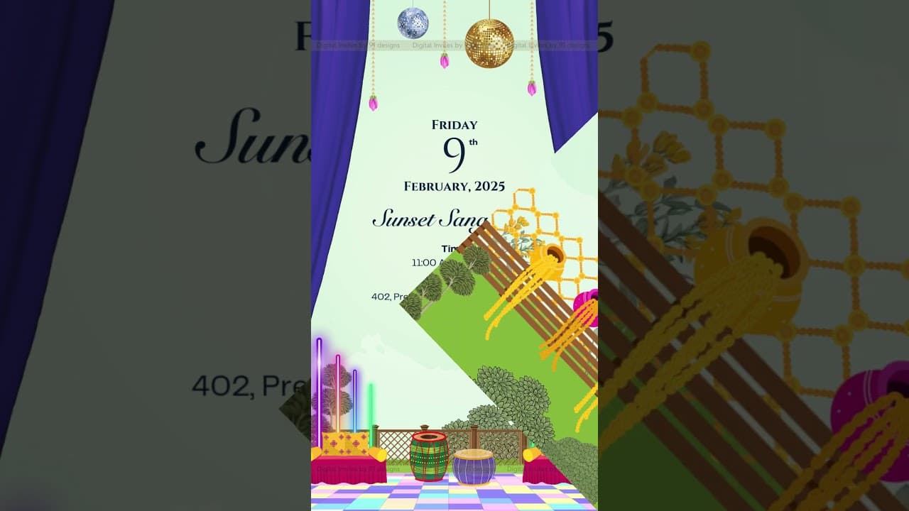 Wedding invitation (DWC015)