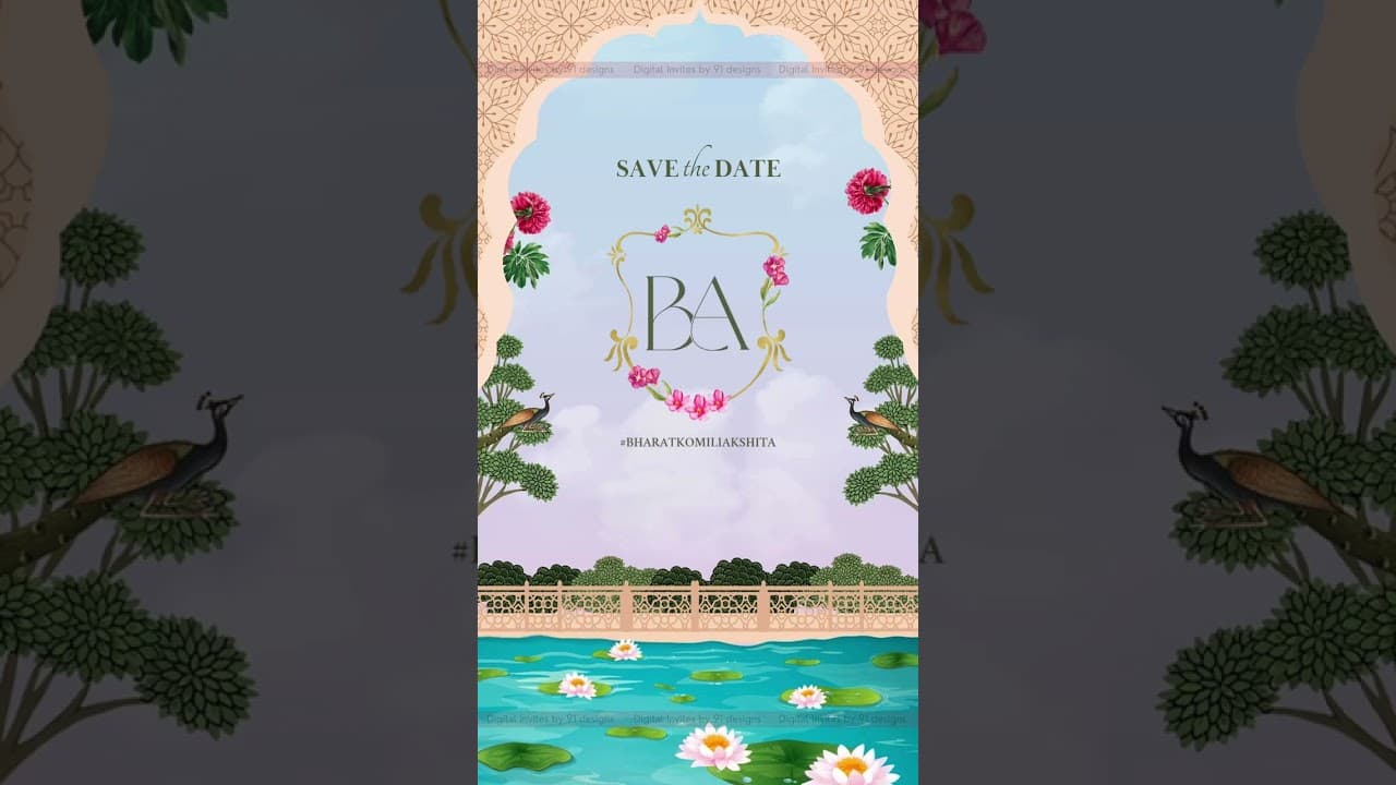 ENGAGEMENT INVITATION CARD DSTD013