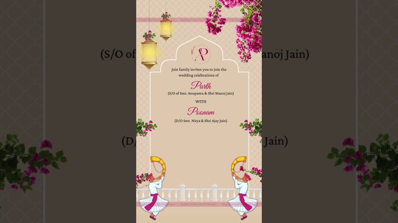 Wedding invitation (DWC004)